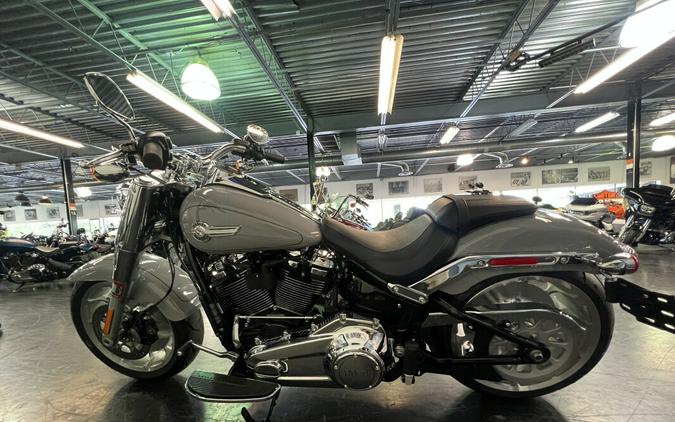 2024 Harley-Davidson Fat Boy 114 Billiard Gray FLFBS