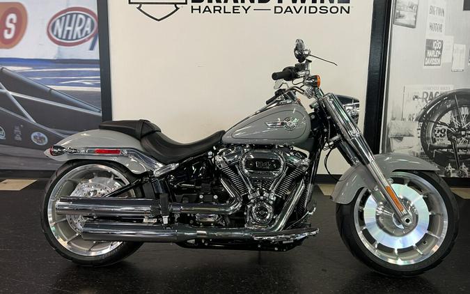 2024 Harley-Davidson Fat Boy 114 Billiard Gray FLFBS