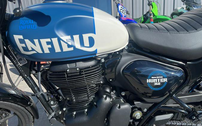 2024 Hunter 350 Rebel Blue - Royal Enfield