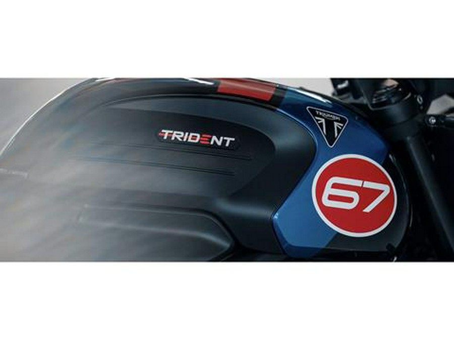 2026 Triumph Trident 660 Triple Tribute Edition