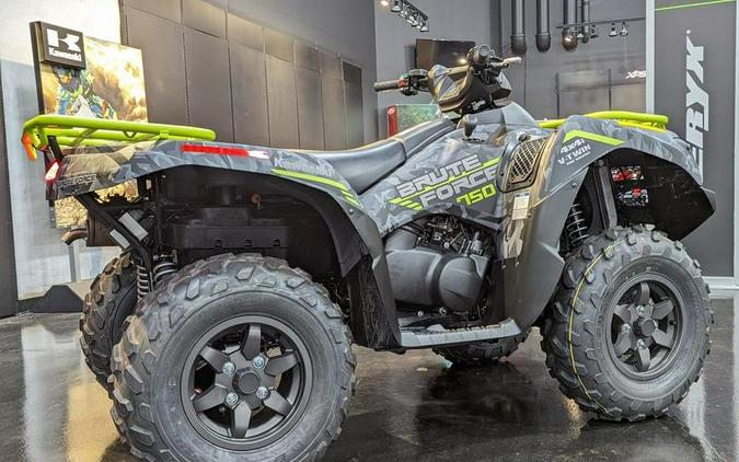 2023 Kawasaki Brute Force® 750 4x4i EPS Fragment Camo Gray