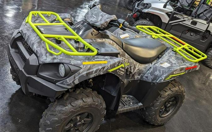 2023 Kawasaki Brute Force® 750 4x4i EPS Fragment Camo Gray