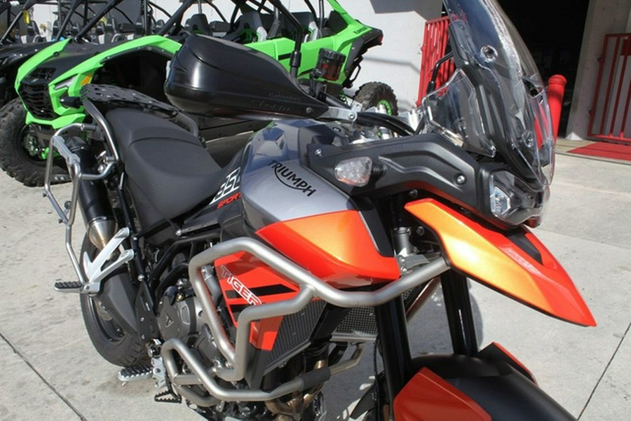 2023 Triumph Tiger 850 Sport Graphite/Baja Orange Sport