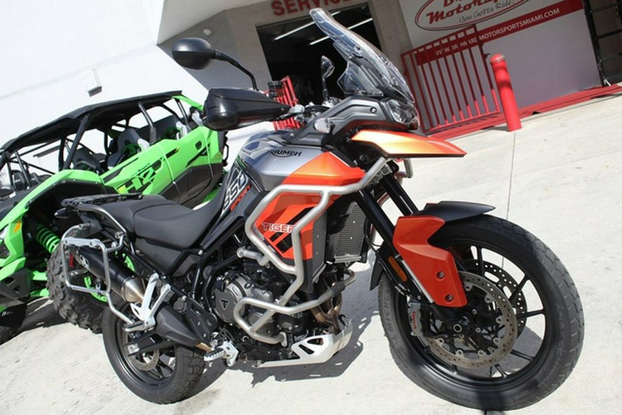 2023 Triumph Tiger 850 Sport Graphite/Baja Orange Sport