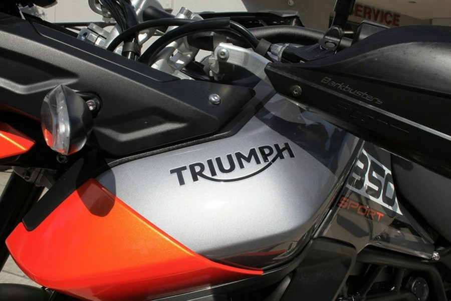 2023 Triumph Tiger 850 Sport Graphite/Baja Orange Sport