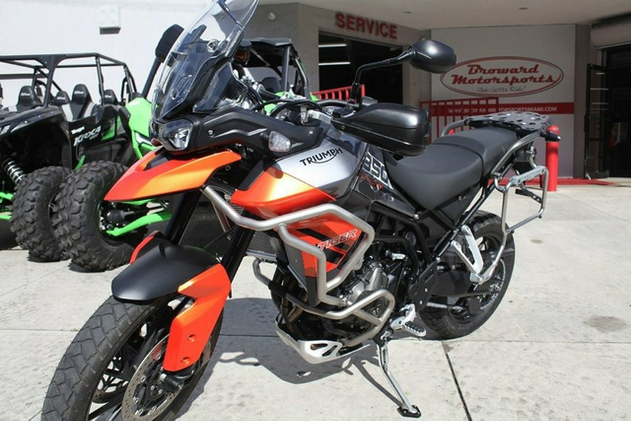 2023 Triumph Tiger 850 Sport Graphite/Baja Orange Sport