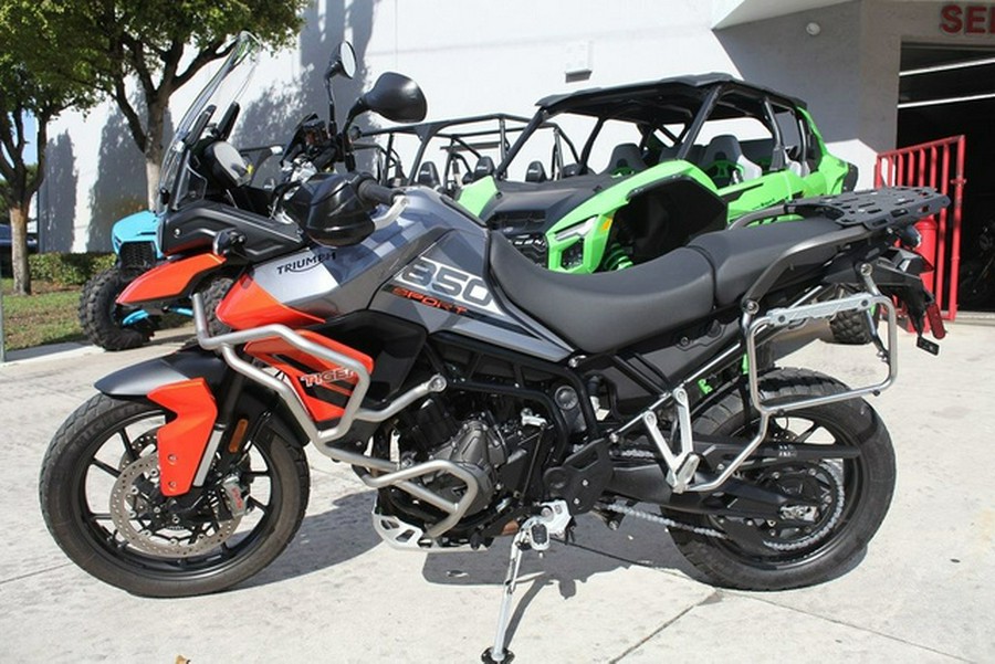2023 Triumph Tiger 850 Sport Graphite/Baja Orange Sport