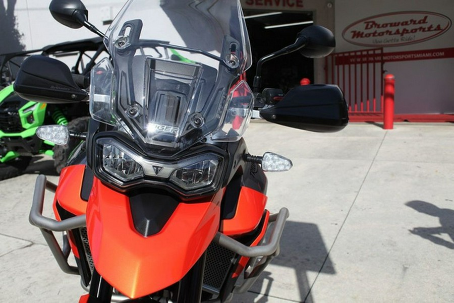2023 Triumph Tiger 850 Sport Graphite/Baja Orange Sport