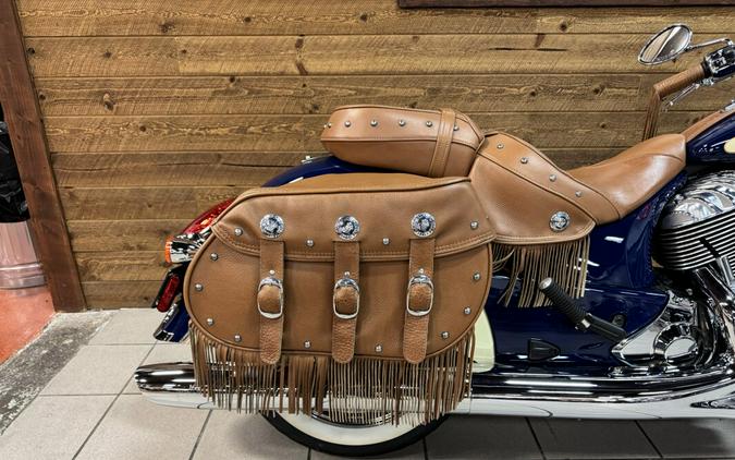2017 Indian Motorcycle Chief® Vintage Springfield Blue / Ivory Cream