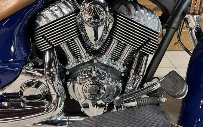 2017 Indian Motorcycle Chief® Vintage Springfield Blue / Ivory Cream