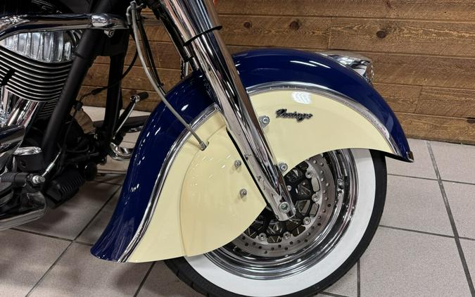 2017 Indian Motorcycle Chief® Vintage Springfield Blue / Ivory Cream