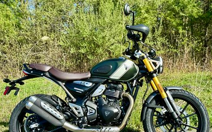 2024 Triumph Scrambler 400 X