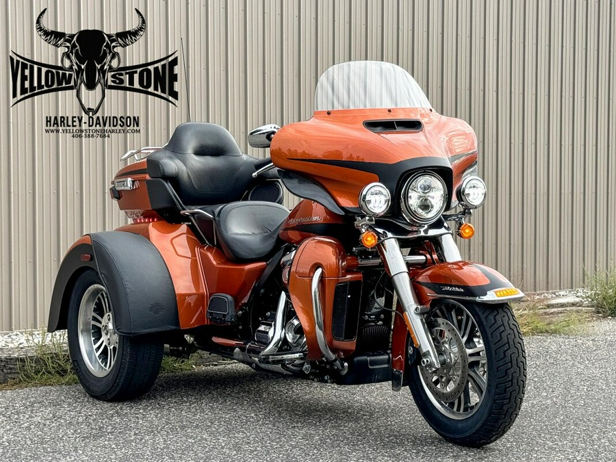 2019 Harley-Davidson Tri Glide Ultra Scorched Orange/Black Denim