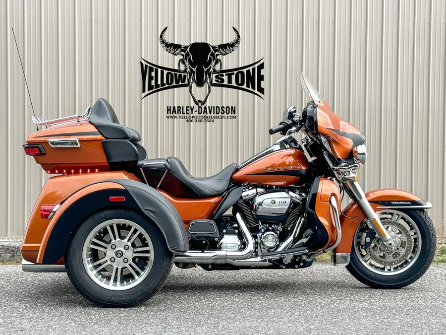 2019 Harley-Davidson Tri Glide Ultra Scorched Orange/Black Denim