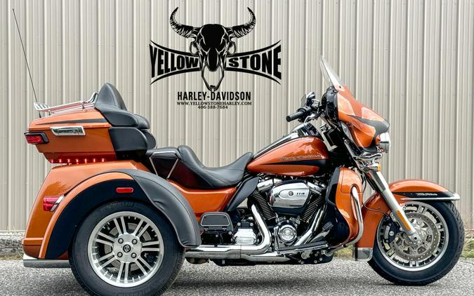 2019 Harley-Davidson Tri Glide Ultra Scorched Orange/Black Denim