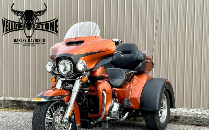 2019 Harley-Davidson Tri Glide Ultra Scorched Orange/Black Denim