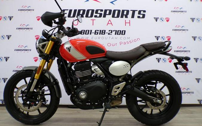 New 2026 Triumph SCRAMBLER 400 X