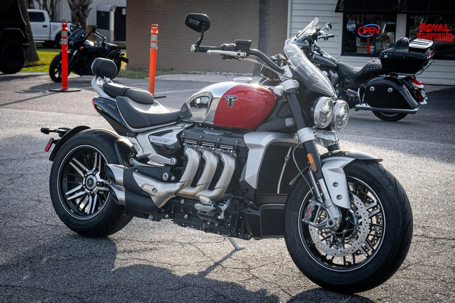 2023 Triumph Rocket 3 GT Chrome Edition Diablo Red