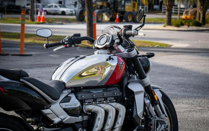 2023 Triumph Rocket 3 GT Chrome Edition Diablo Red