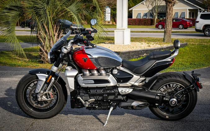 2023 Triumph Rocket 3 GT Chrome Edition Diablo Red