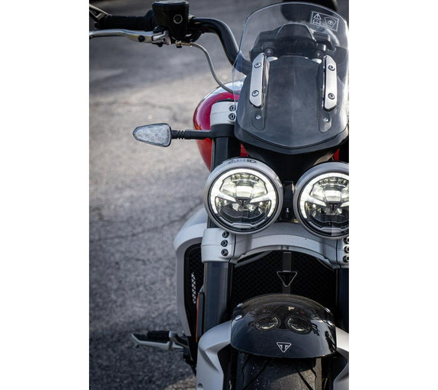 2023 Triumph Rocket 3 GT Chrome Edition Diablo Red