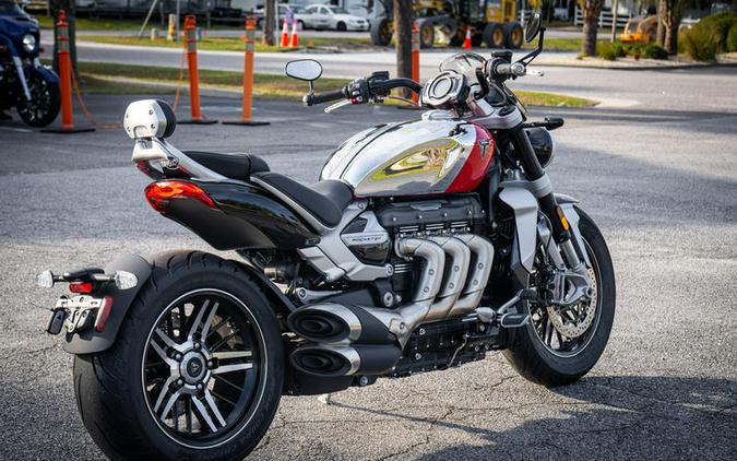 2023 Triumph Rocket 3 GT Chrome Edition Diablo Red