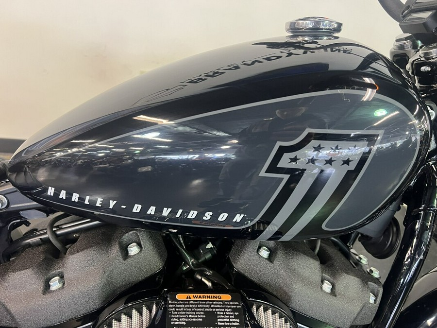 2024 Harley-Davidson Street Bob 114 Vivid Black FXBBS