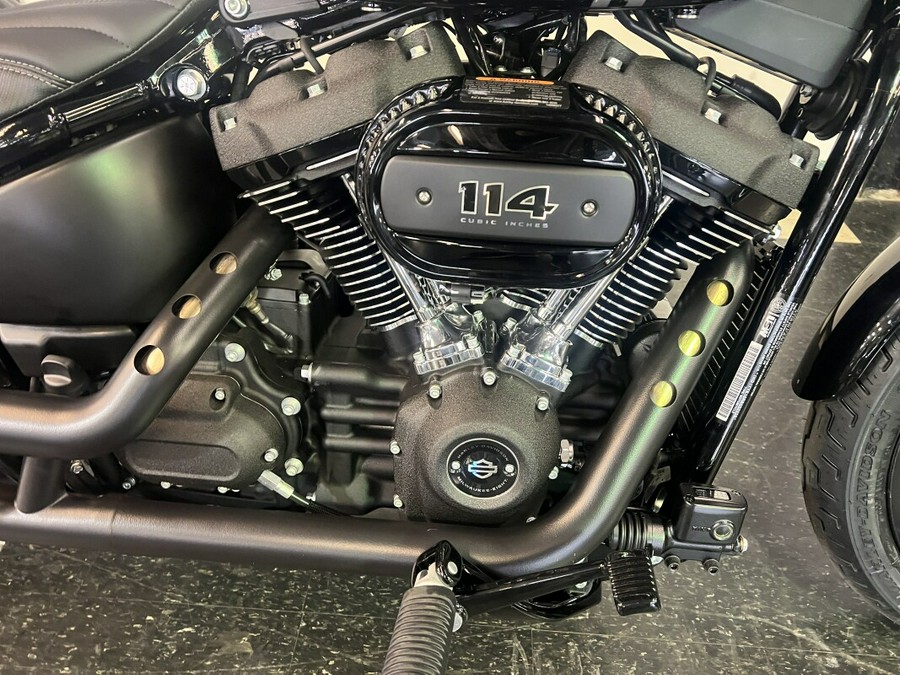 2024 Harley-Davidson Street Bob 114 Vivid Black FXBBS