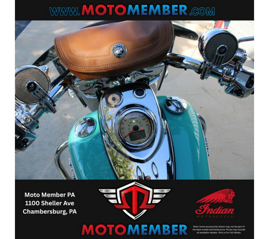 2019 Indian Chief Vintage Icon Series Coastal GreenPearl Whi