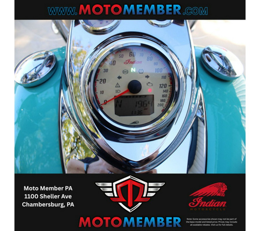 2019 Indian Chief Vintage Icon Series Coastal GreenPearl Whi