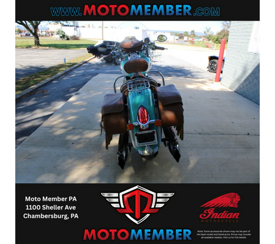 2019 Indian Chief Vintage Icon Series Coastal GreenPearl Whi