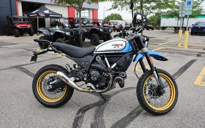 2021 Ducati Scrambler Desert Sled Sparking Blue
