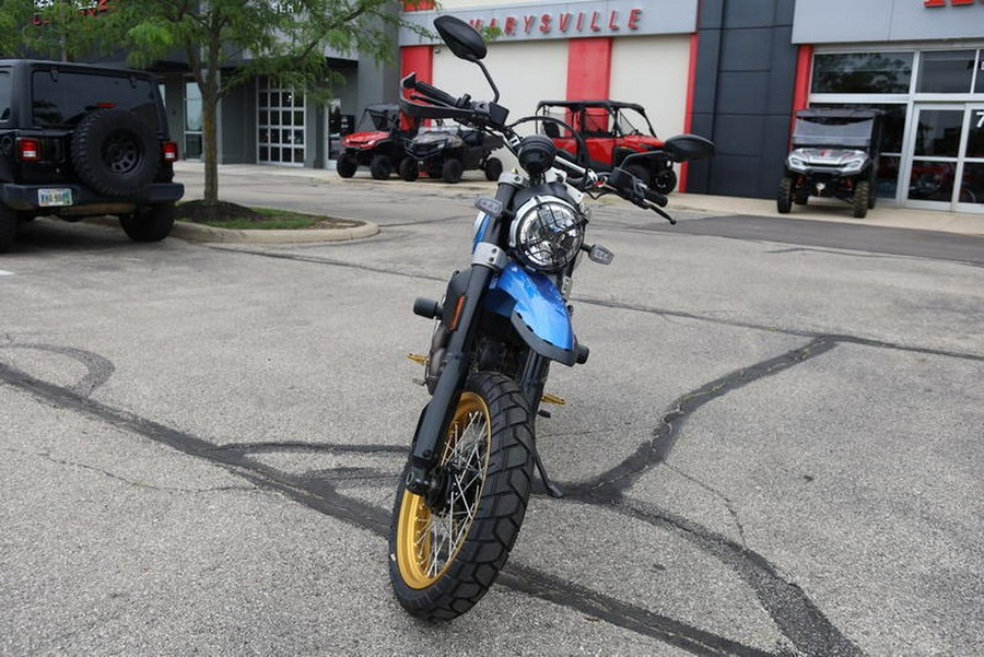 2021 Ducati Scrambler Desert Sled Sparking Blue