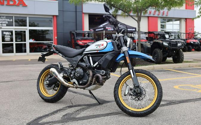 2021 Ducati Scrambler Desert Sled Sparking Blue