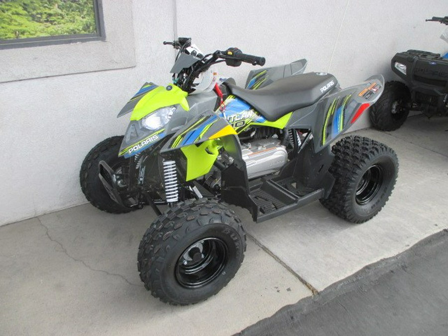 2023 Polaris Industries OUTLAW 110 EFI - AVALANCHE GRAY / LIME