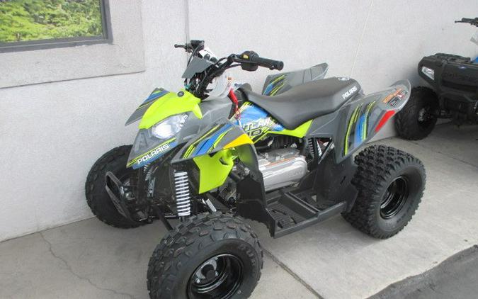 2023 Polaris Industries OUTLAW 110 EFI - AVALANCHE GRAY / LIME