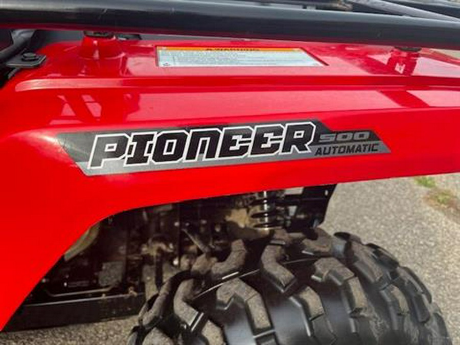 2021 Honda Pioneer 500