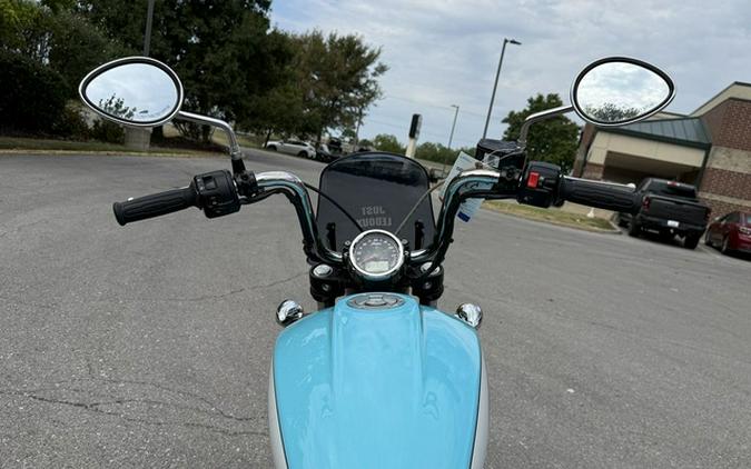 2021 Indian Scout ABS Icon Arizona Turquoise/Pearl White ABS Thunder Black
