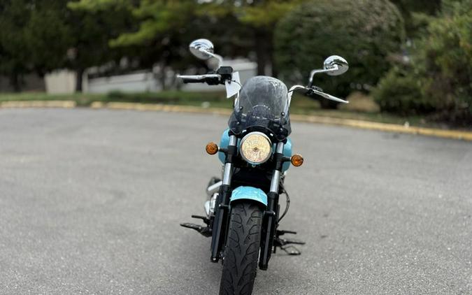 2021 Indian Scout ABS Icon Arizona Turquoise/Pearl White ABS Thunder Black