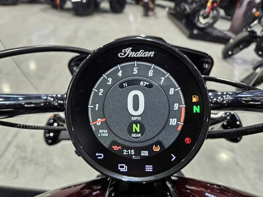 2025 Indian Super Scout Maroon Metallic With Graphics