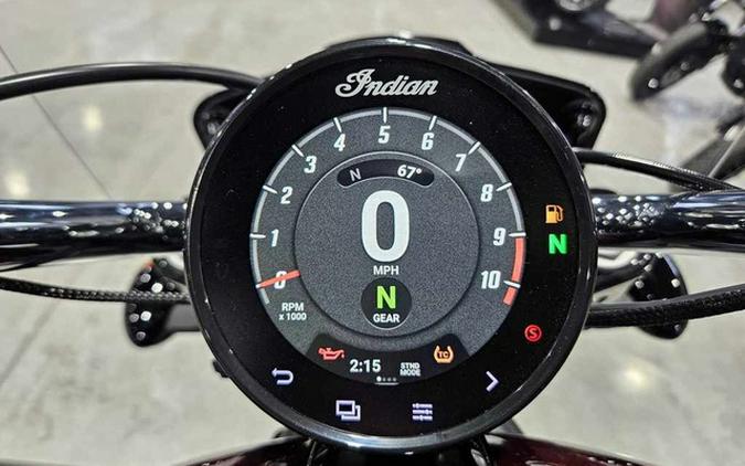 2025 Indian Super Scout Maroon Metallic With Graphics