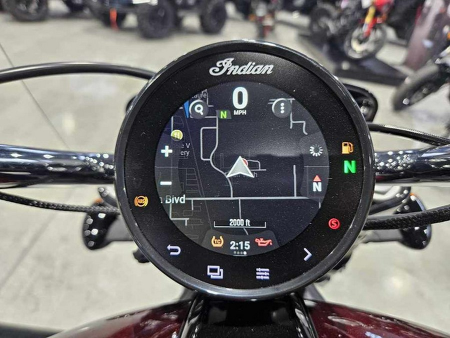 2025 Indian Super Scout Maroon Metallic With Graphics