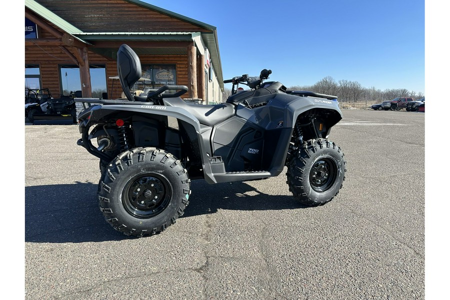 2024 Can-Am OUTLANDER MAX DPS 700 - GRANITE GRAY