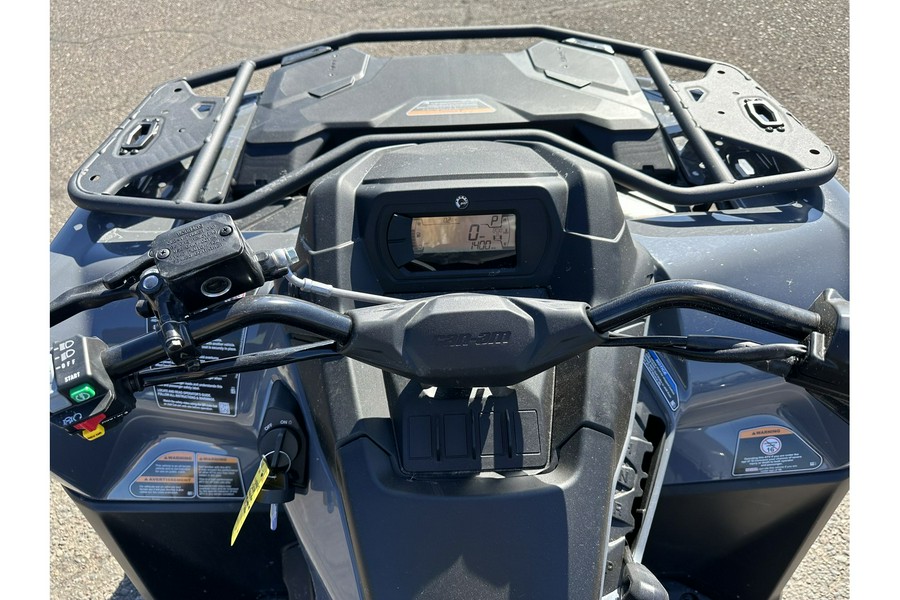 2024 Can-Am OUTLANDER MAX DPS 700 - GRANITE GRAY