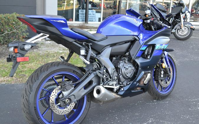 2024 Yamaha YZF-R7 Team Yamaha Blue