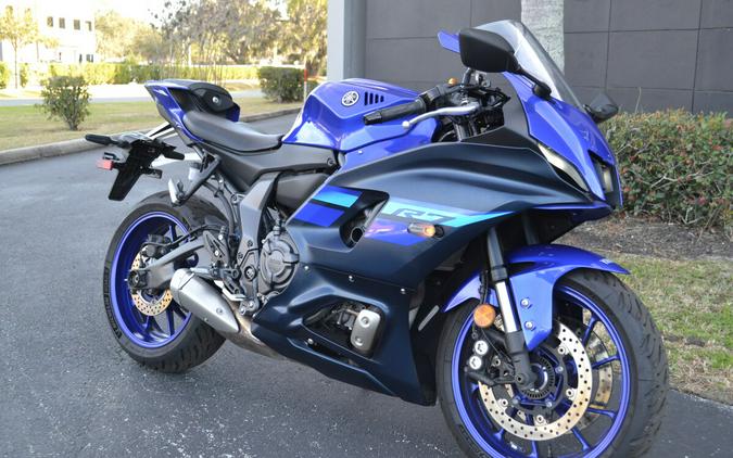 2024 Yamaha YZF-R7 Team Yamaha Blue