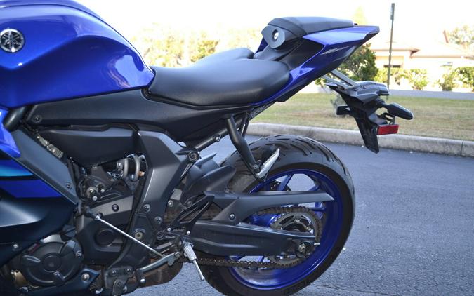 2024 Yamaha YZF-R7 Team Yamaha Blue