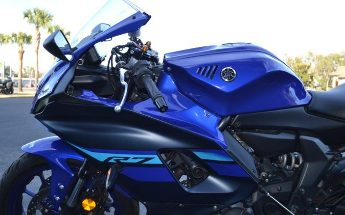 2024 Yamaha YZF-R7 Team Yamaha Blue