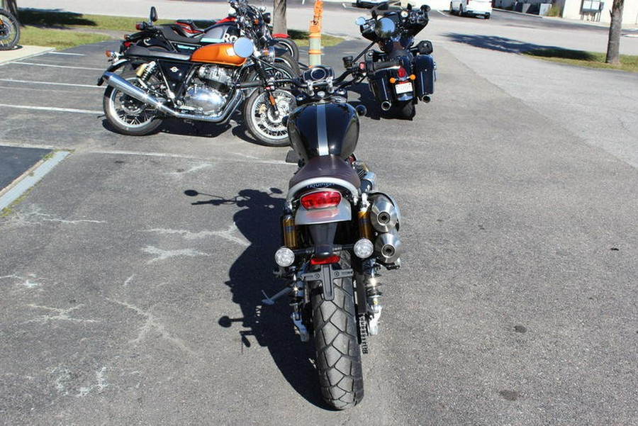 2023 Triumph Scrambler 1200 XC Sapphire Black