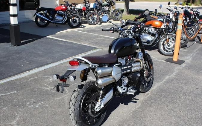 2023 Triumph Scrambler 1200 XC Sapphire Black